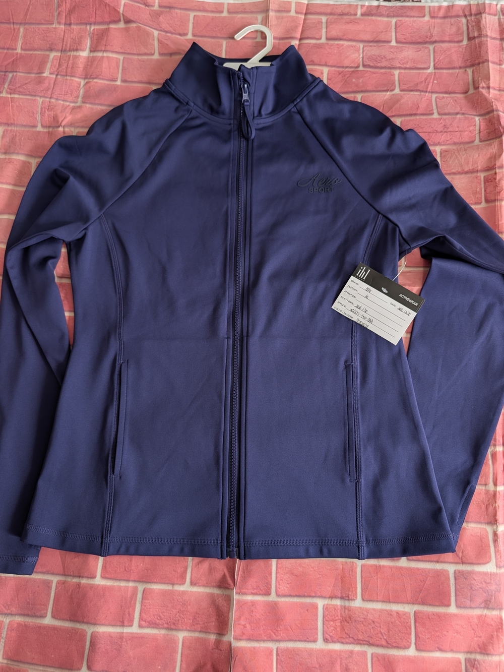Aeropostale Purple Full-Zip Utility Jacket